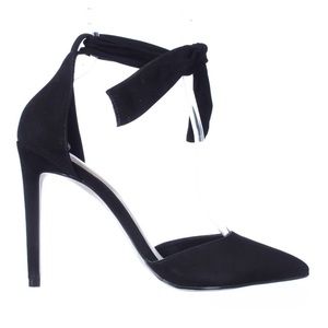 ALDO States Tie Ankle Strap Pumps - Black